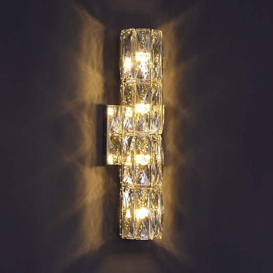 EL Crystal Wall Lamp Gold