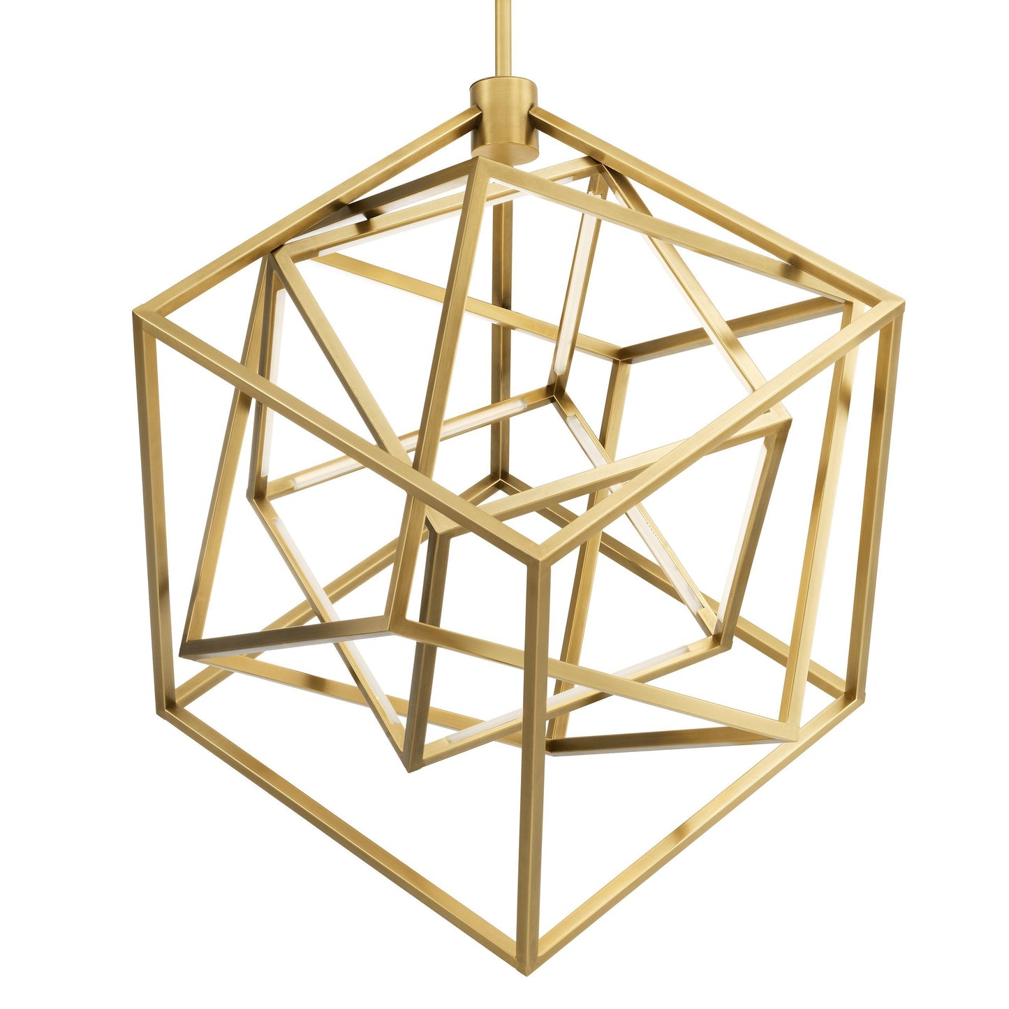 Led Triple Cube Gold