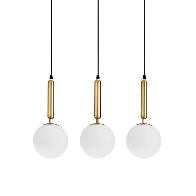 Pearl Ball Pendant Gold