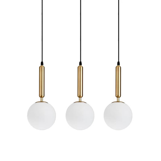 Pearl Ball Pendant Gold