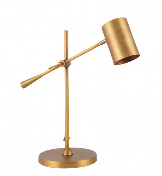 Antique Brass Effect Table Lamp