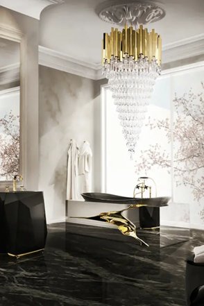 Aqua Chandelier