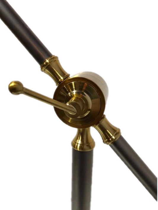 Campo Table Lamp Black Gold Small