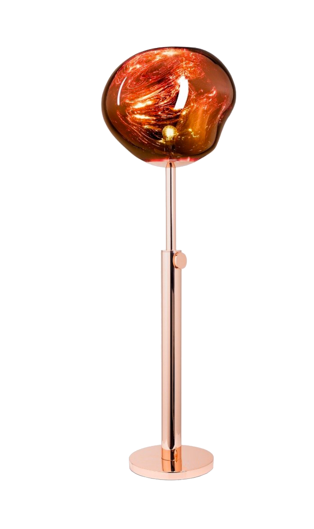 Copper Bubble Floor Lamp