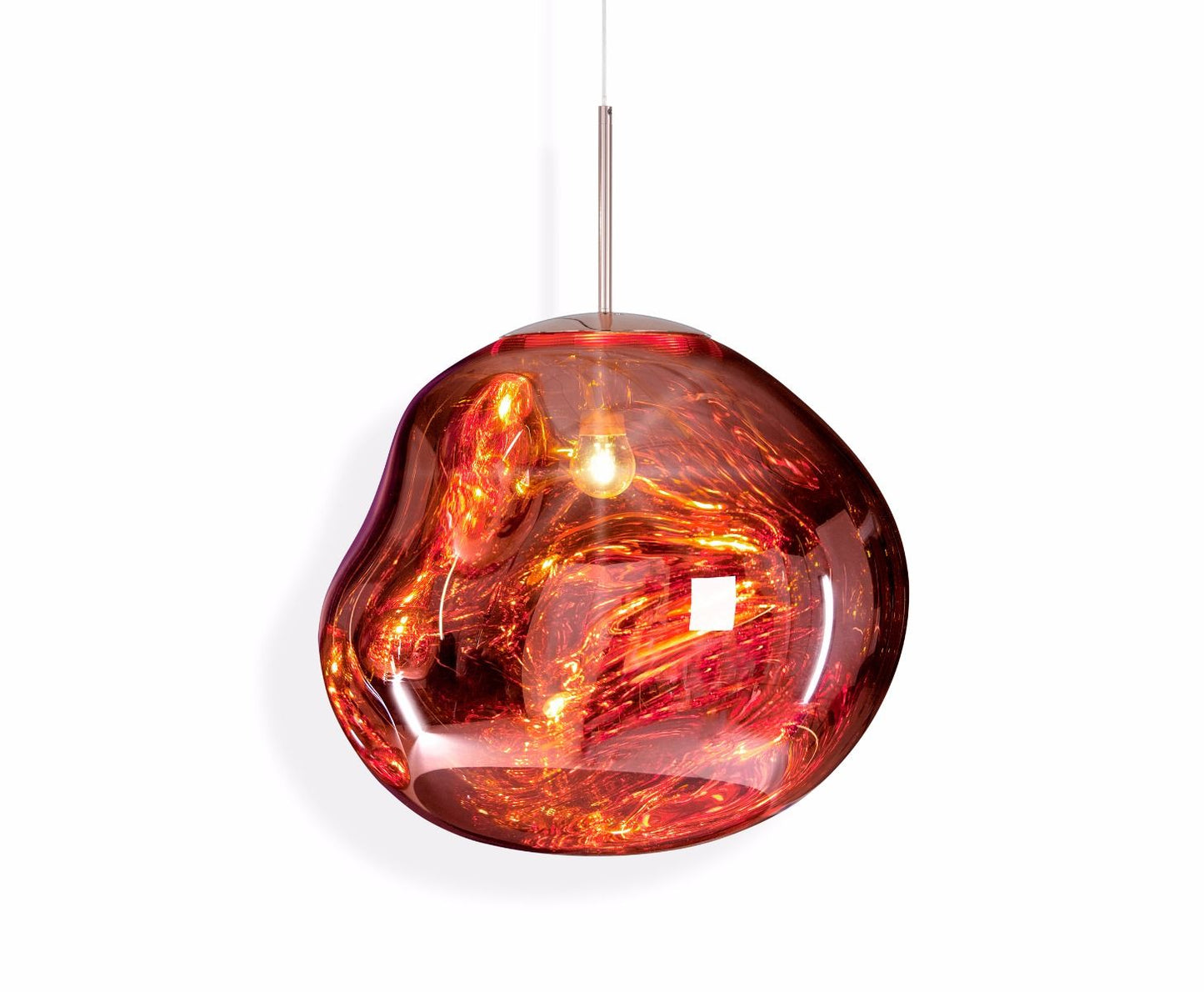 Copper Bubble Pendant Large