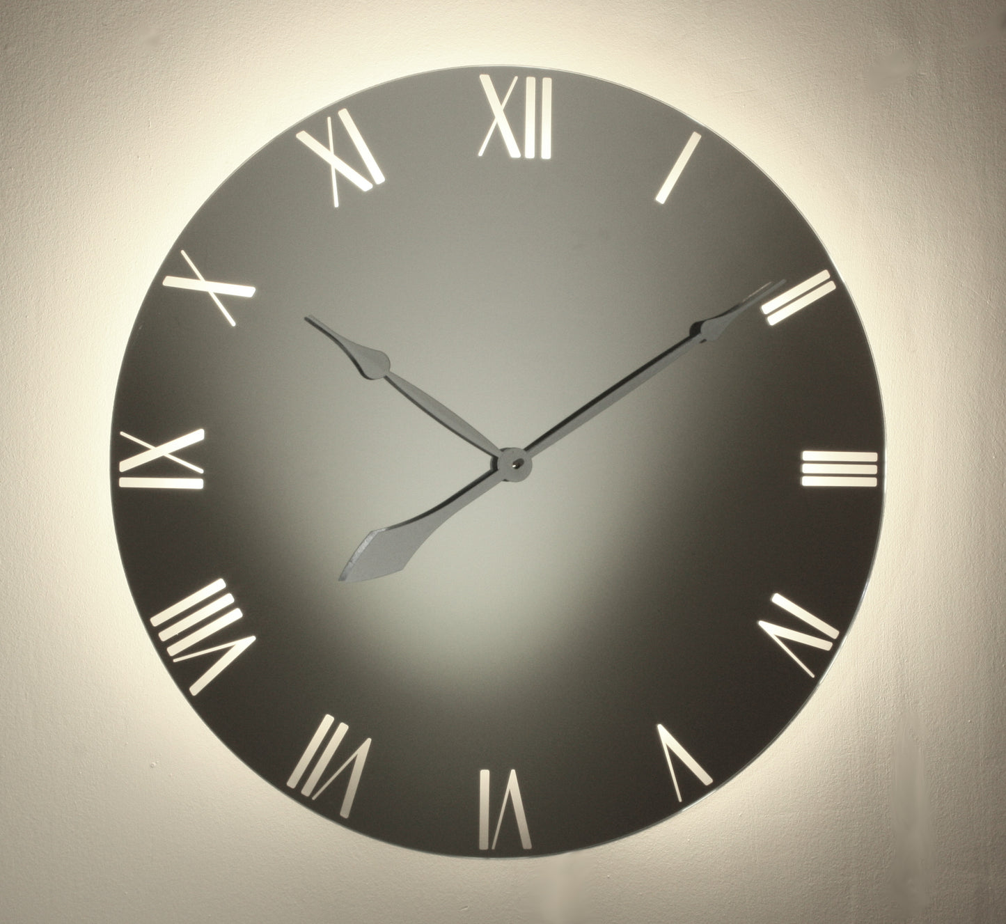 Led Mirror Clock - 60cm