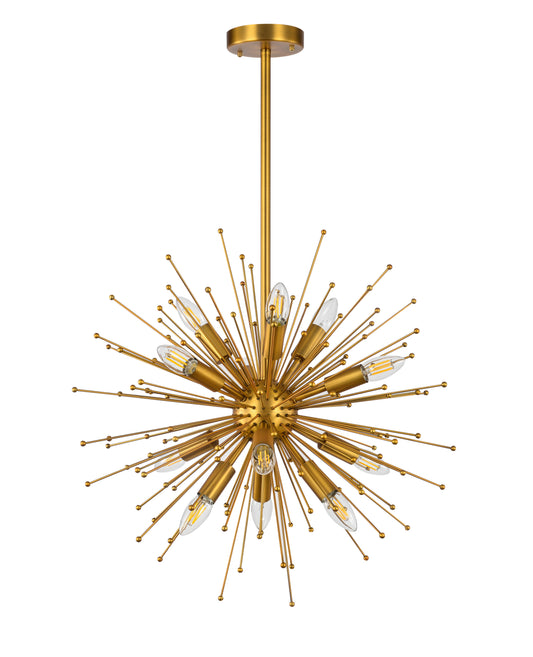 Macula Gold Starburst Pendant