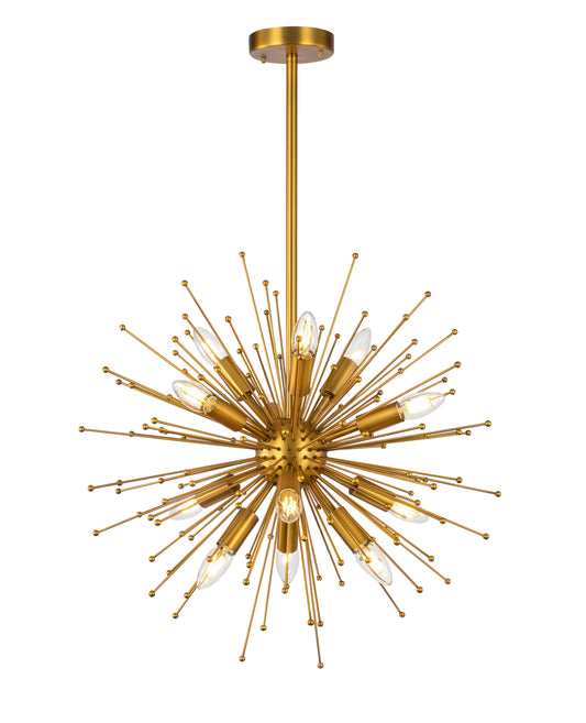 Macula Gold Starburst Pendant