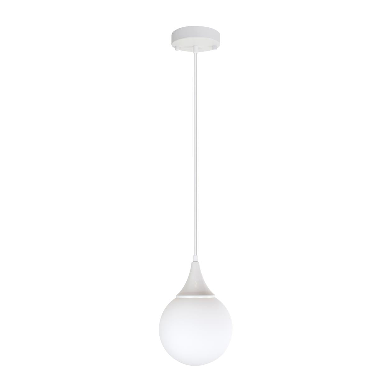 White Ball Pendant