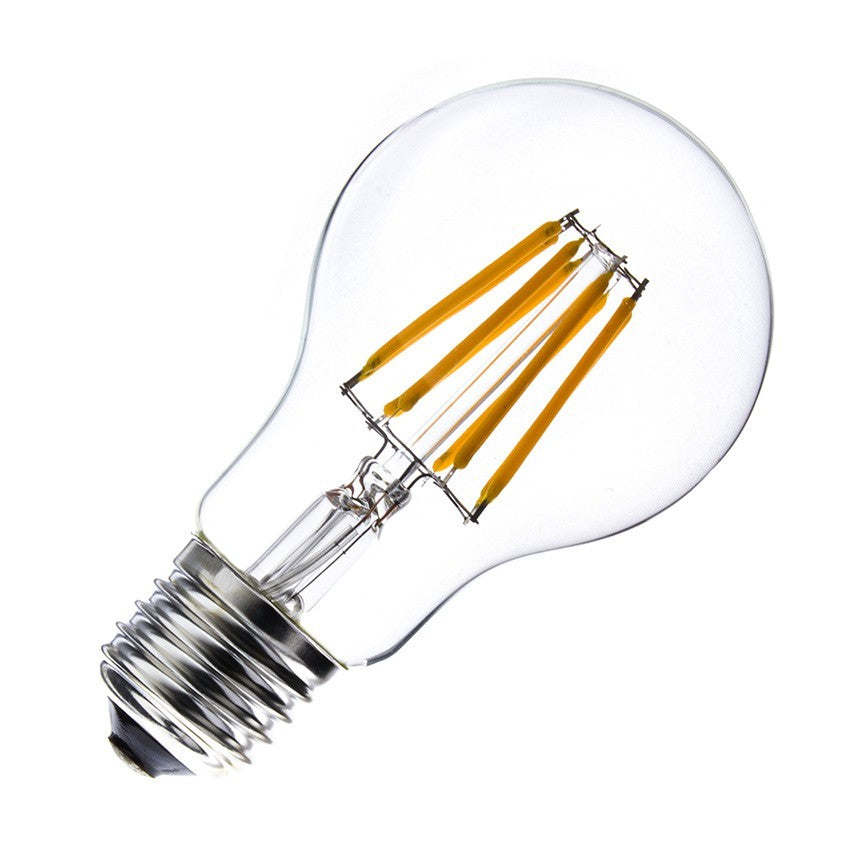 E27 Golf Ball LED Filament Bulb 6W Clear
