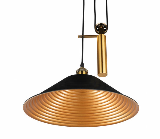 Black Gold Balance Pendant Lamp