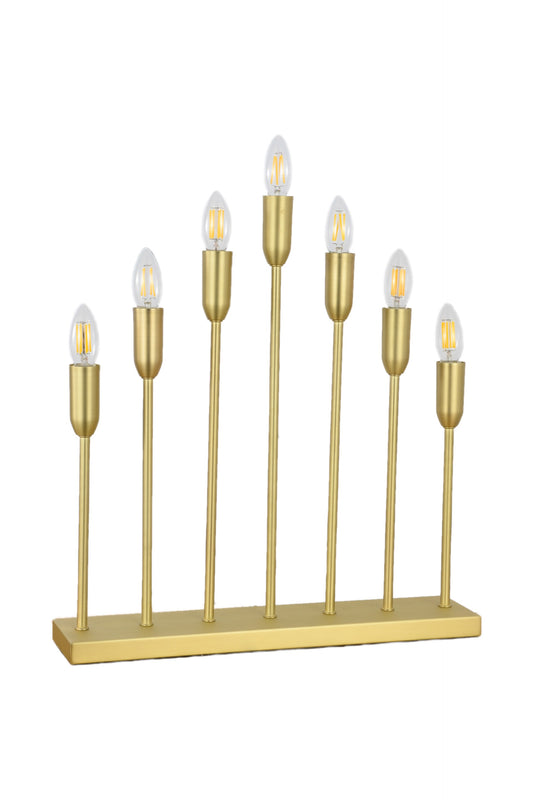 Candelabra Table Lamp Gold