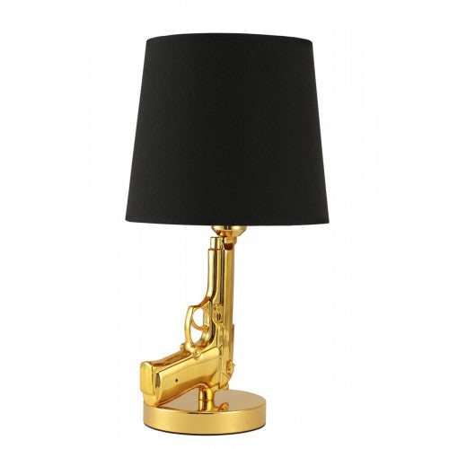 Golden Gun Table Lamp