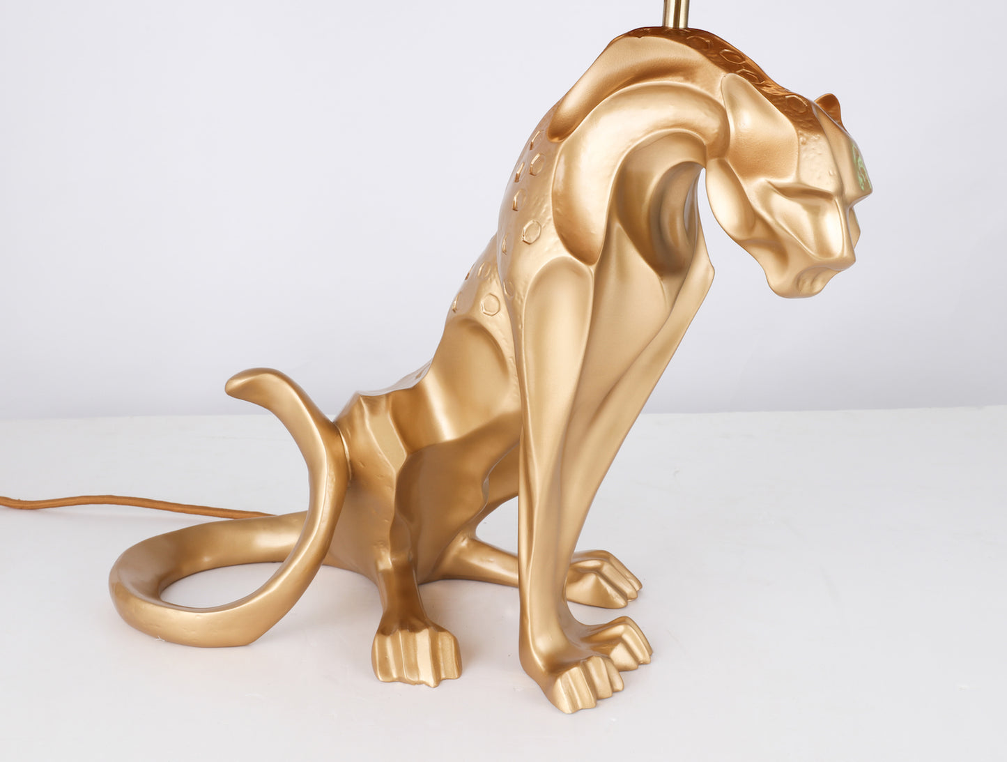 Gold Leopard Table Lamp