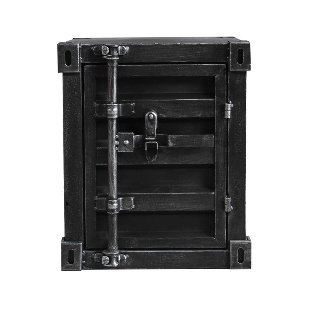 Industrial Container Side Storage Black