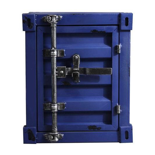 Industrial Container Side Storage Blue