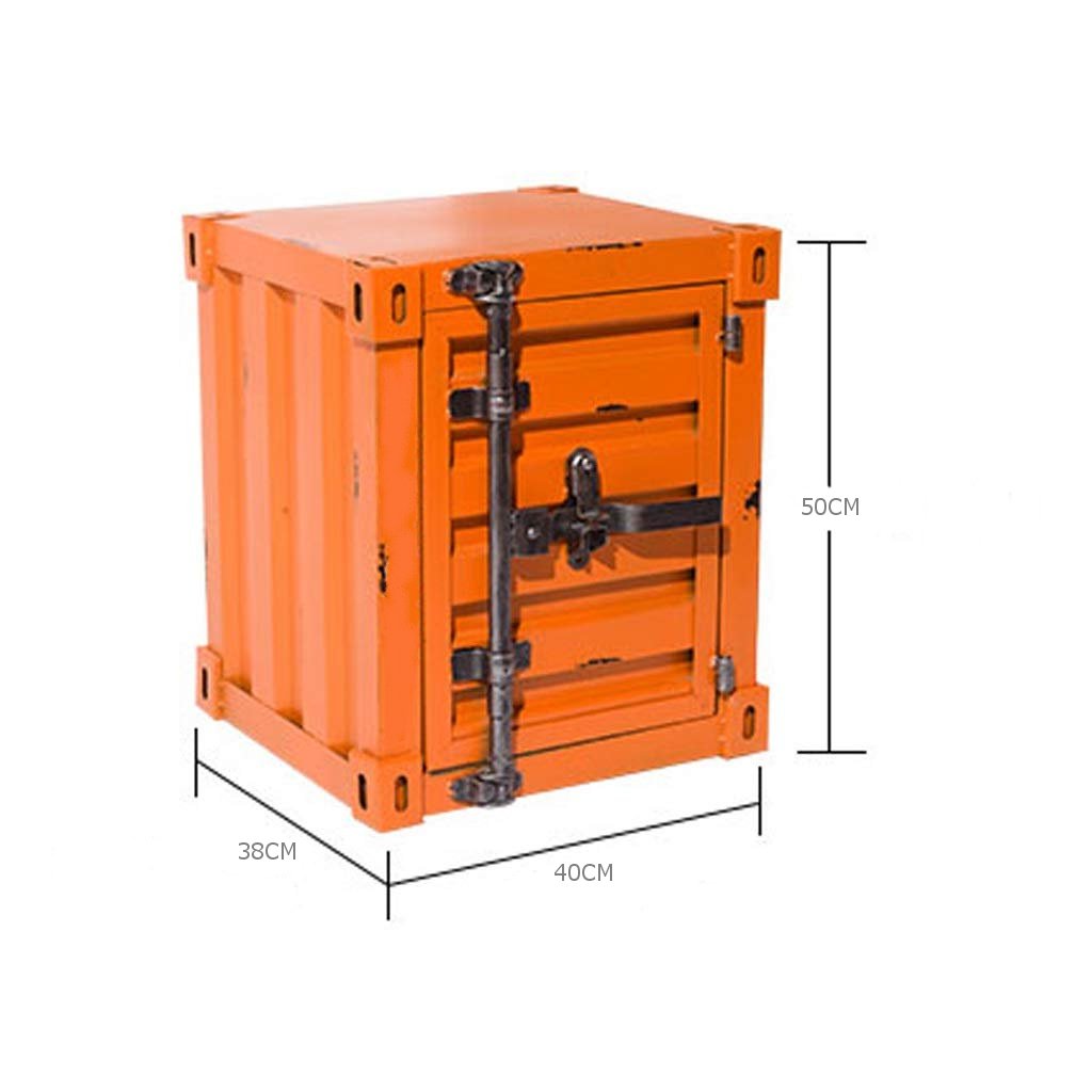 Industrial Container Side Storage Orange