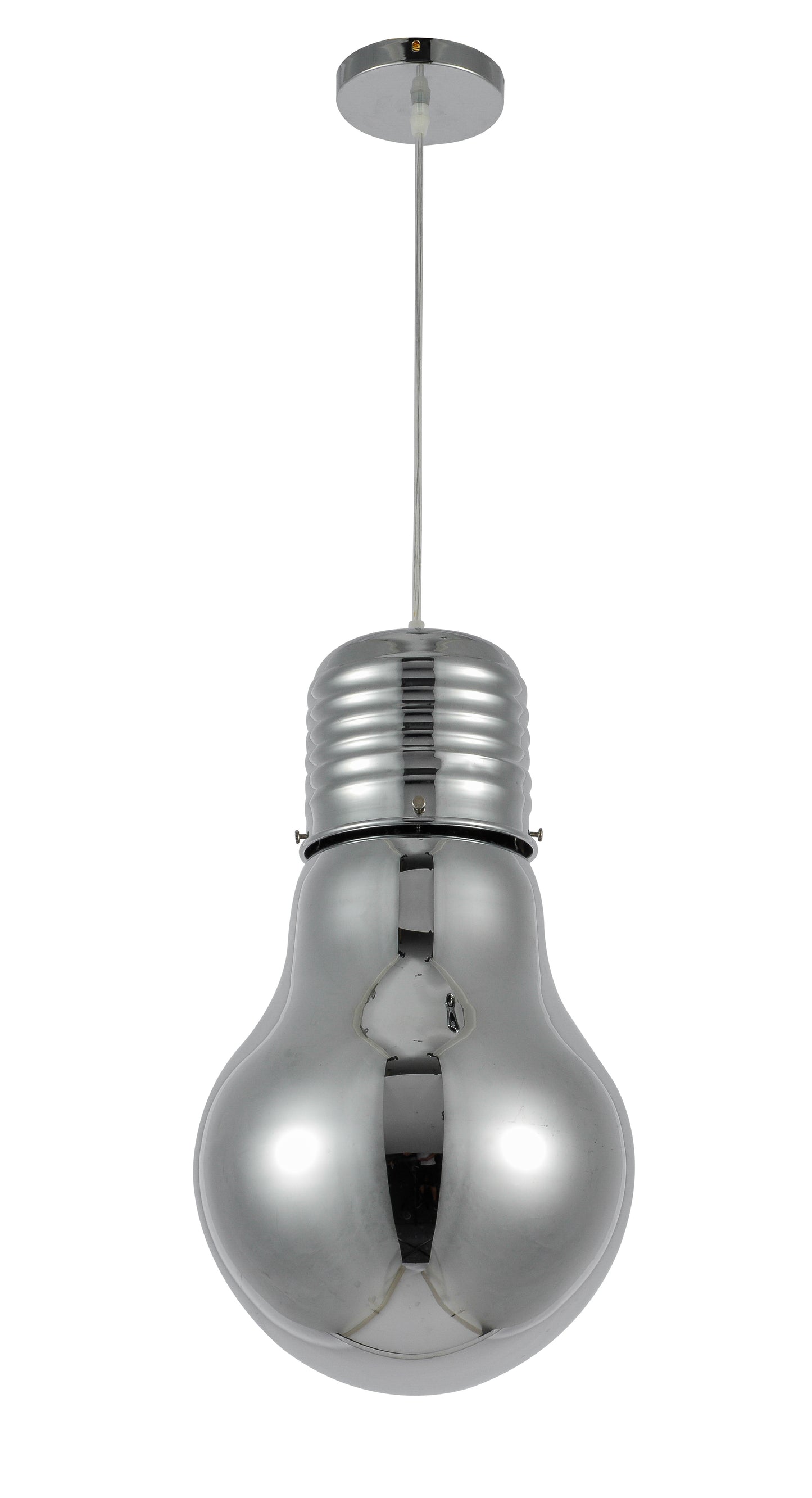 Smoked LED Bulb Pendant