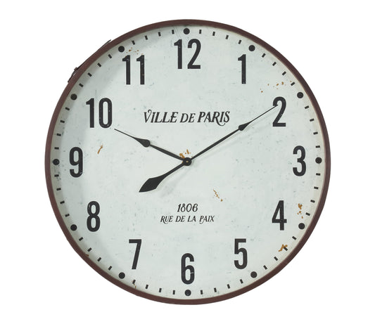 Ville de Paris Wall Clock